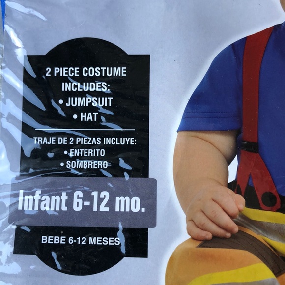 First Fireman Kids Costume! New! - Picture 6 of 6
